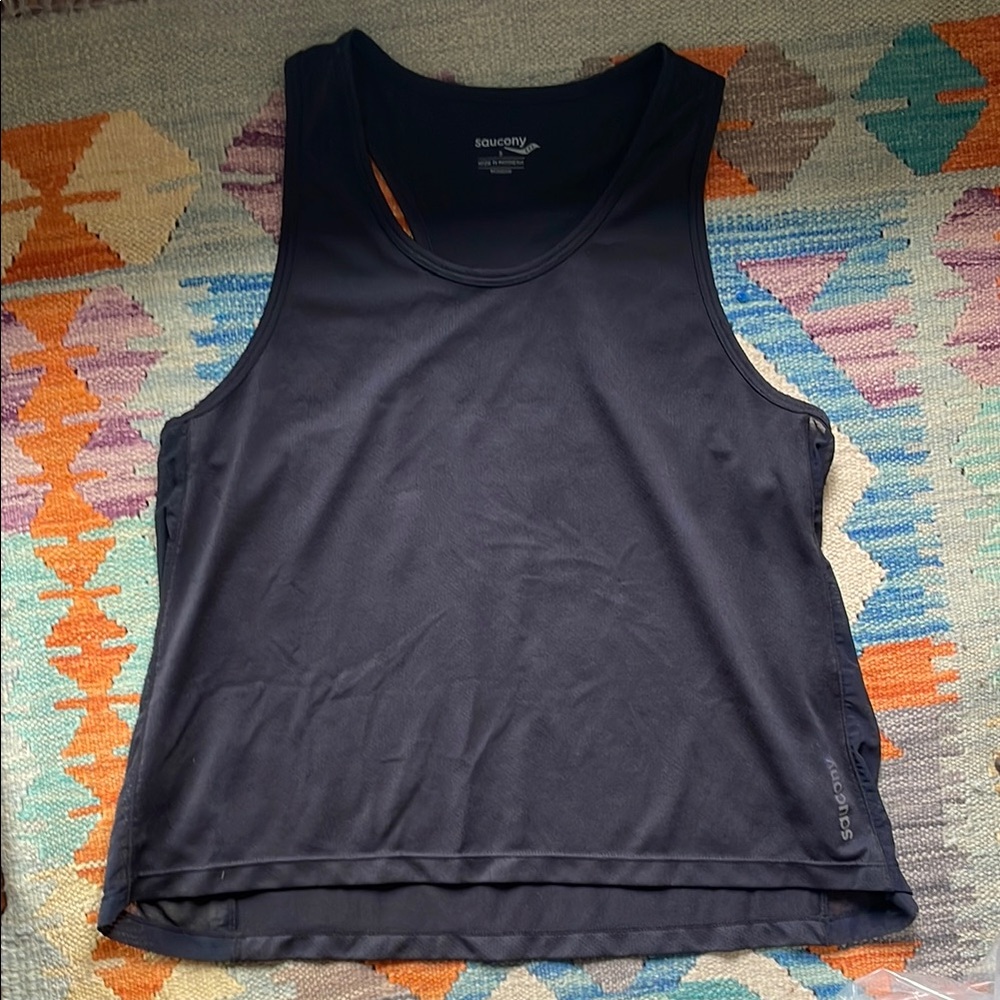 Saucony Elevate Running Tank Top Size Small
